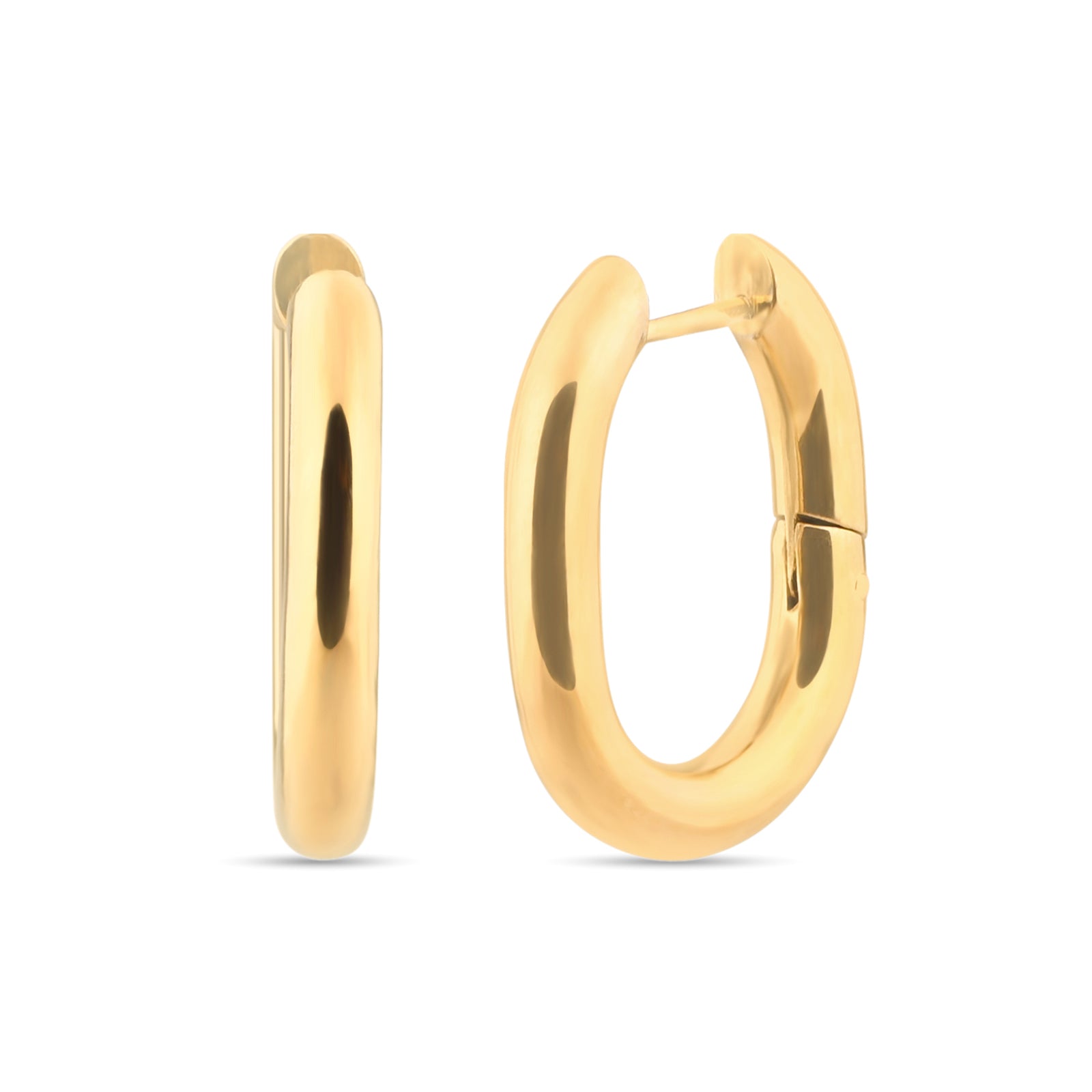 Stella Hoops - Max | 18kt Gold Plated