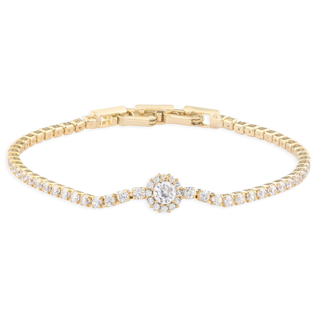 Margot Bling Bracelet (Gold) | 18kt Gold Plated