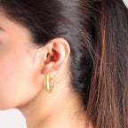 She Thicc Hoops | 18kt Gold Plated