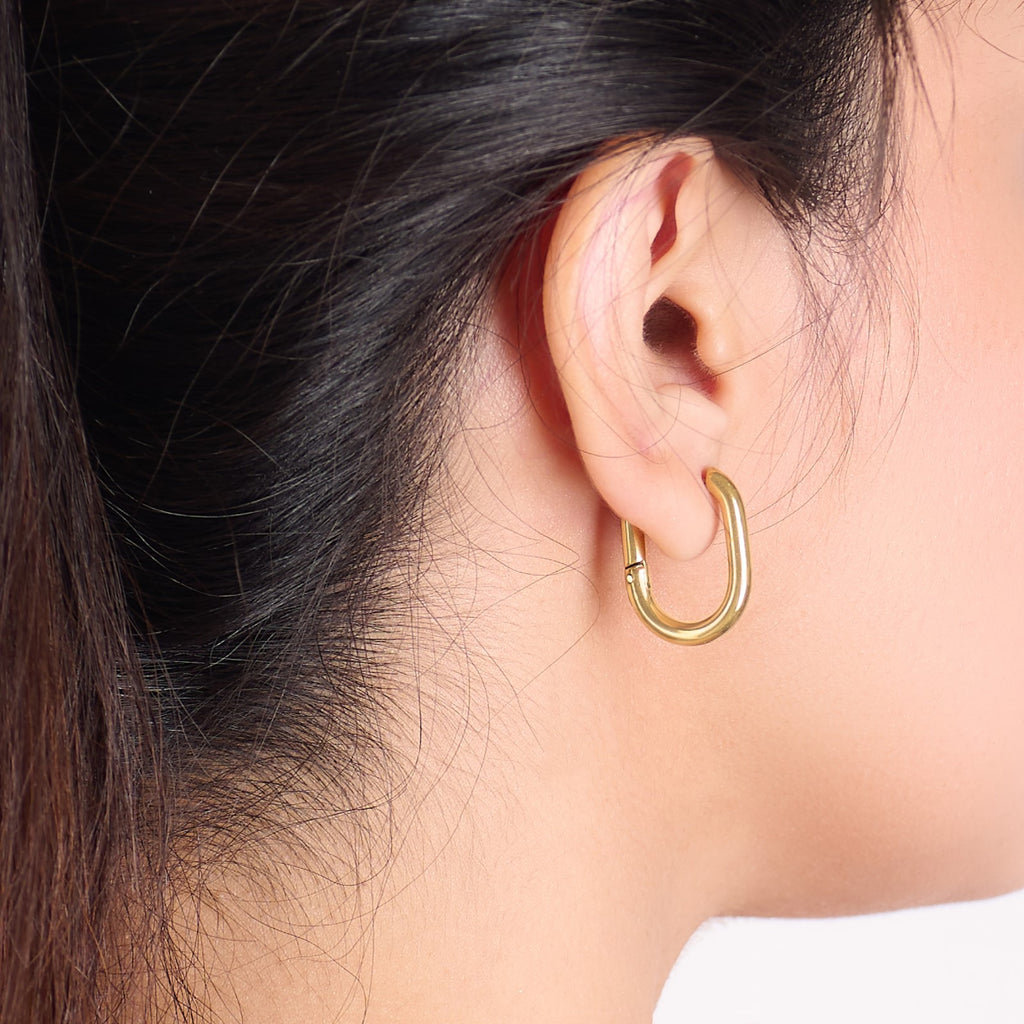 Stella Hoops - Mini | 18kt Gold Plated