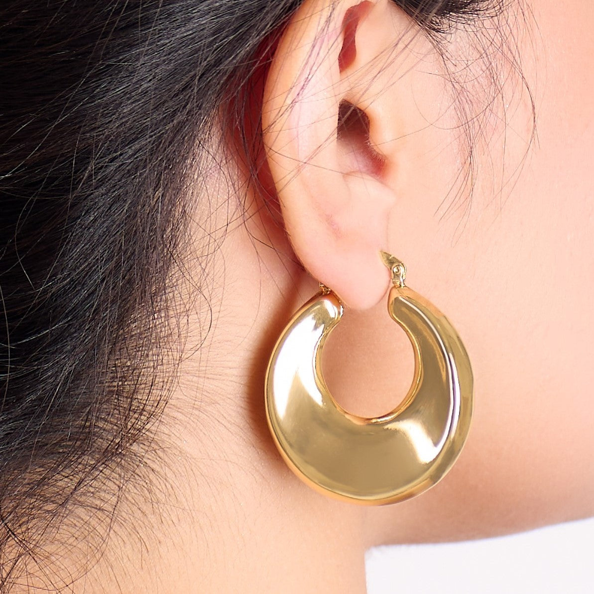 Hobo Hoops | 18kt Gold Plated