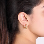 Ava Mini Hoops | 18kt Gold Plated