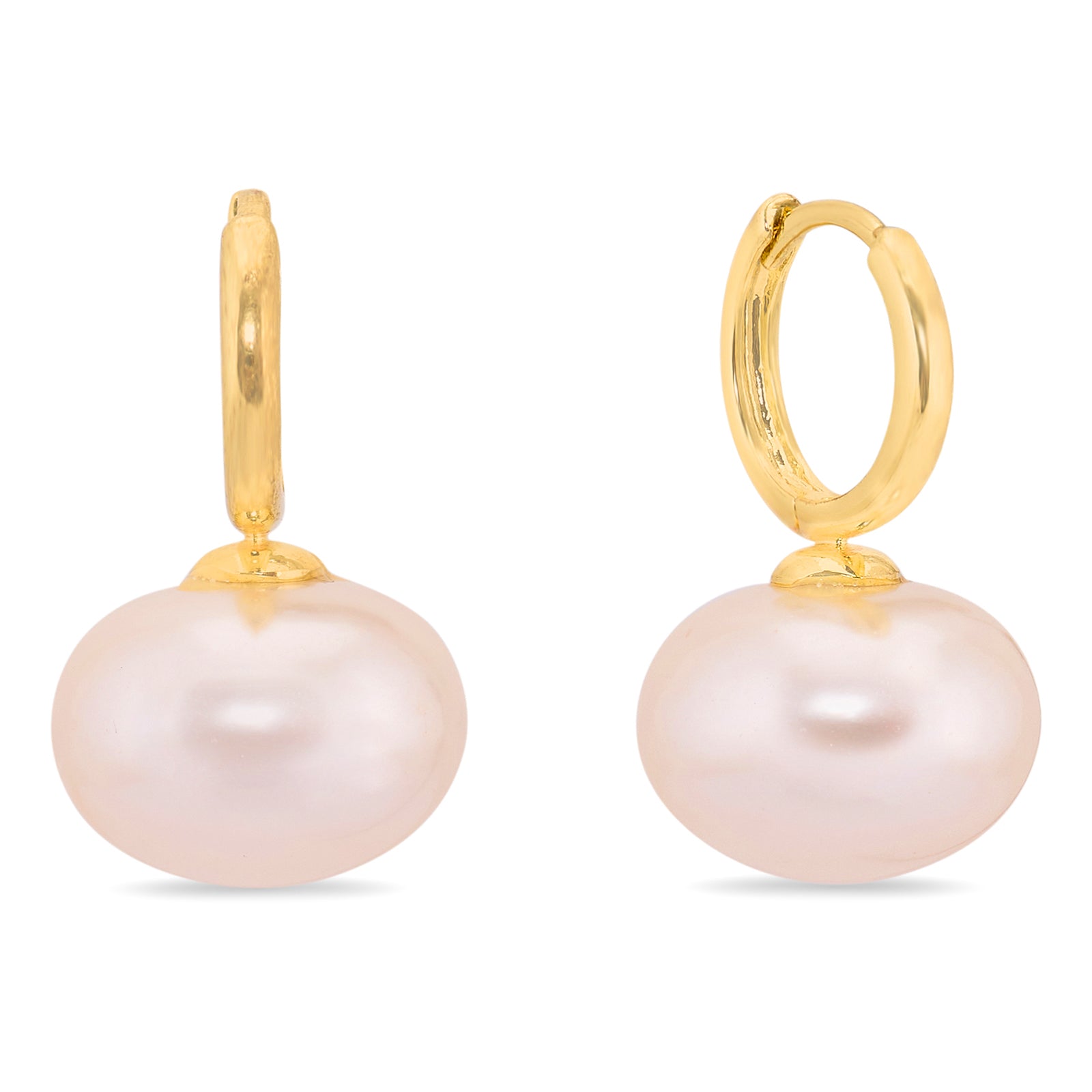 Vanilla Pearl Drop Earring  | 18kt Gold Plated