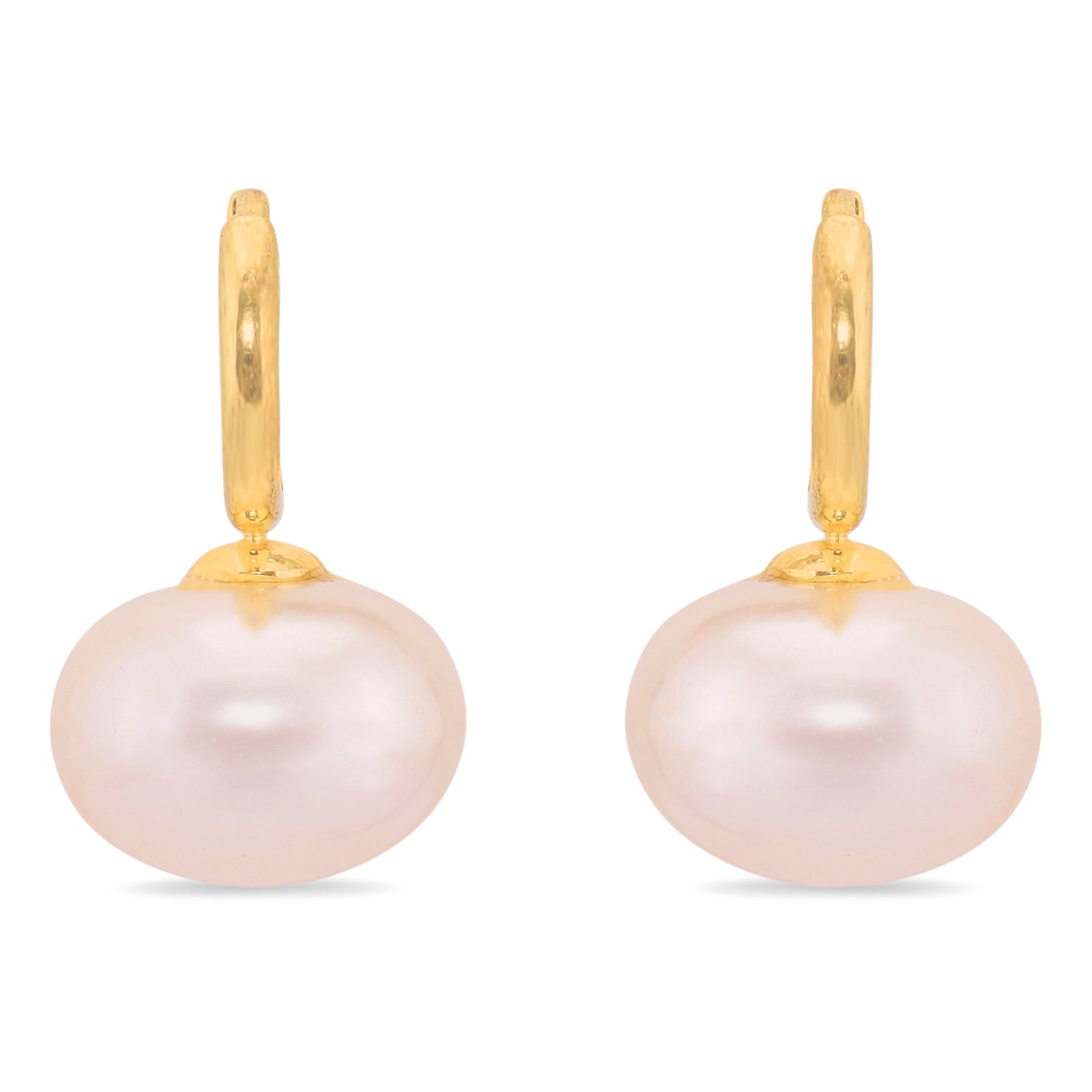 Vanilla Pearl Drop Earring  | 18kt Gold Plated