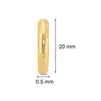 Classic Hoops - Mini | 18kt Gold Plated