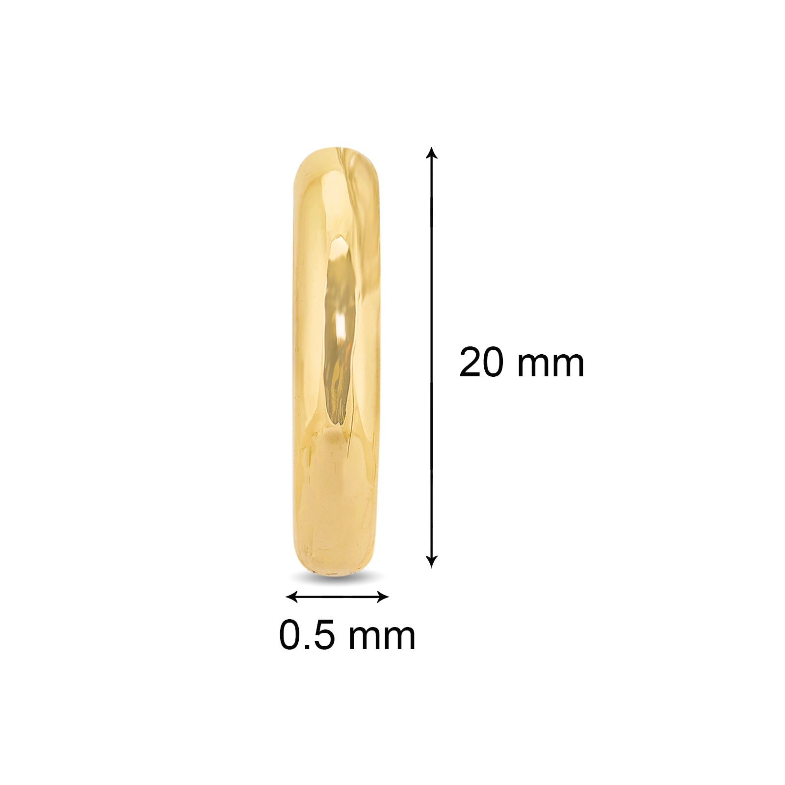 Classic Hoops - Mini | 18kt Gold Plated