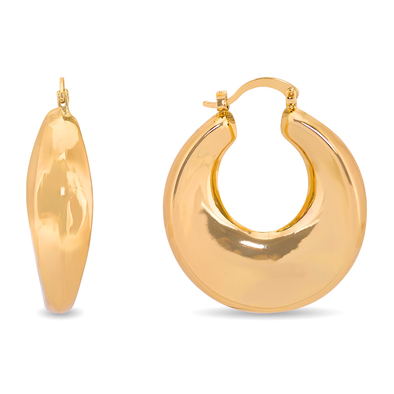 Hobo Hoops | 18kt Gold Plated