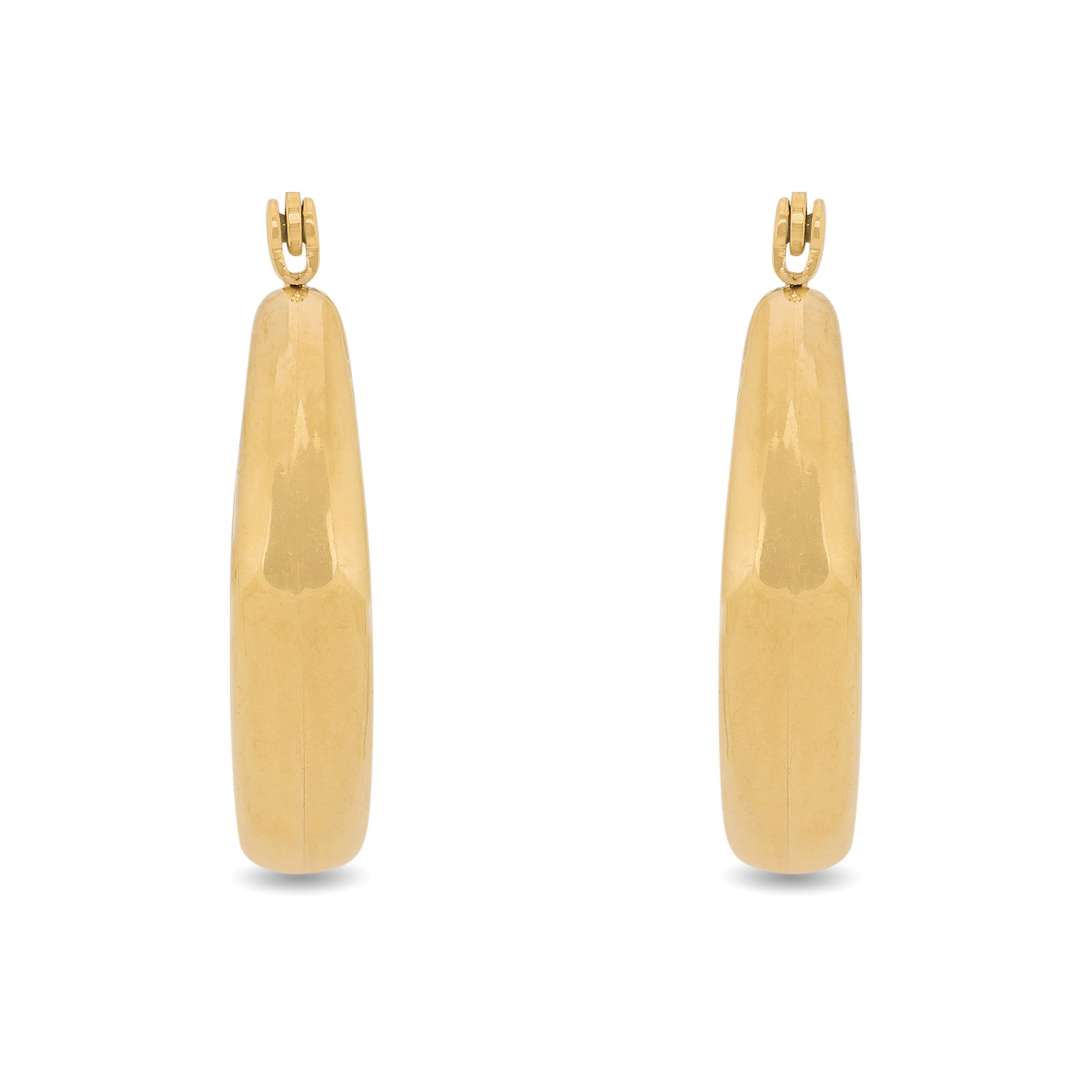 Dianna Hoop Small | 18kt Gold Plated