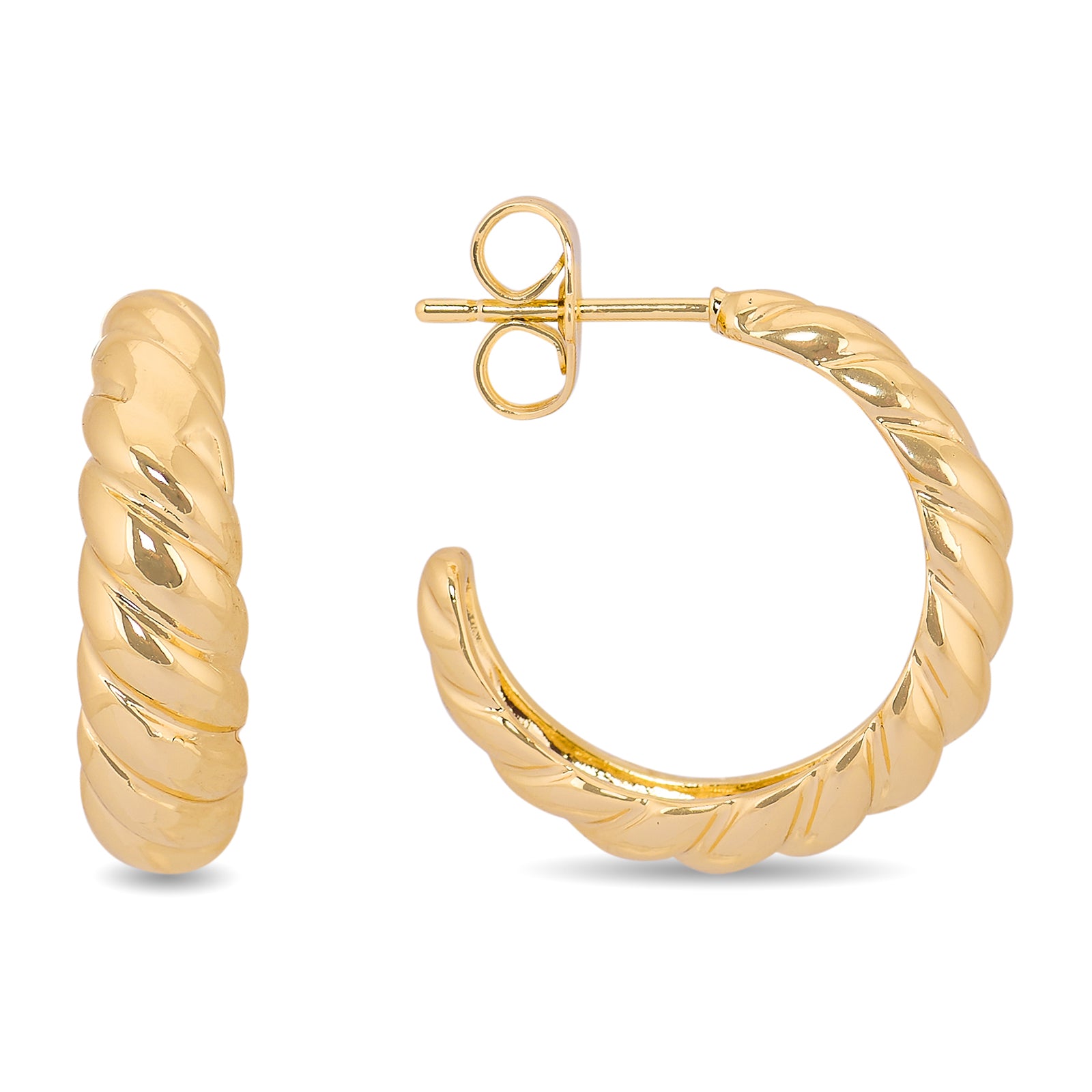 Ava Mini Hoops | 18kt Gold Plated