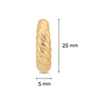 Ava Mini Hoops | 18kt Gold Plated