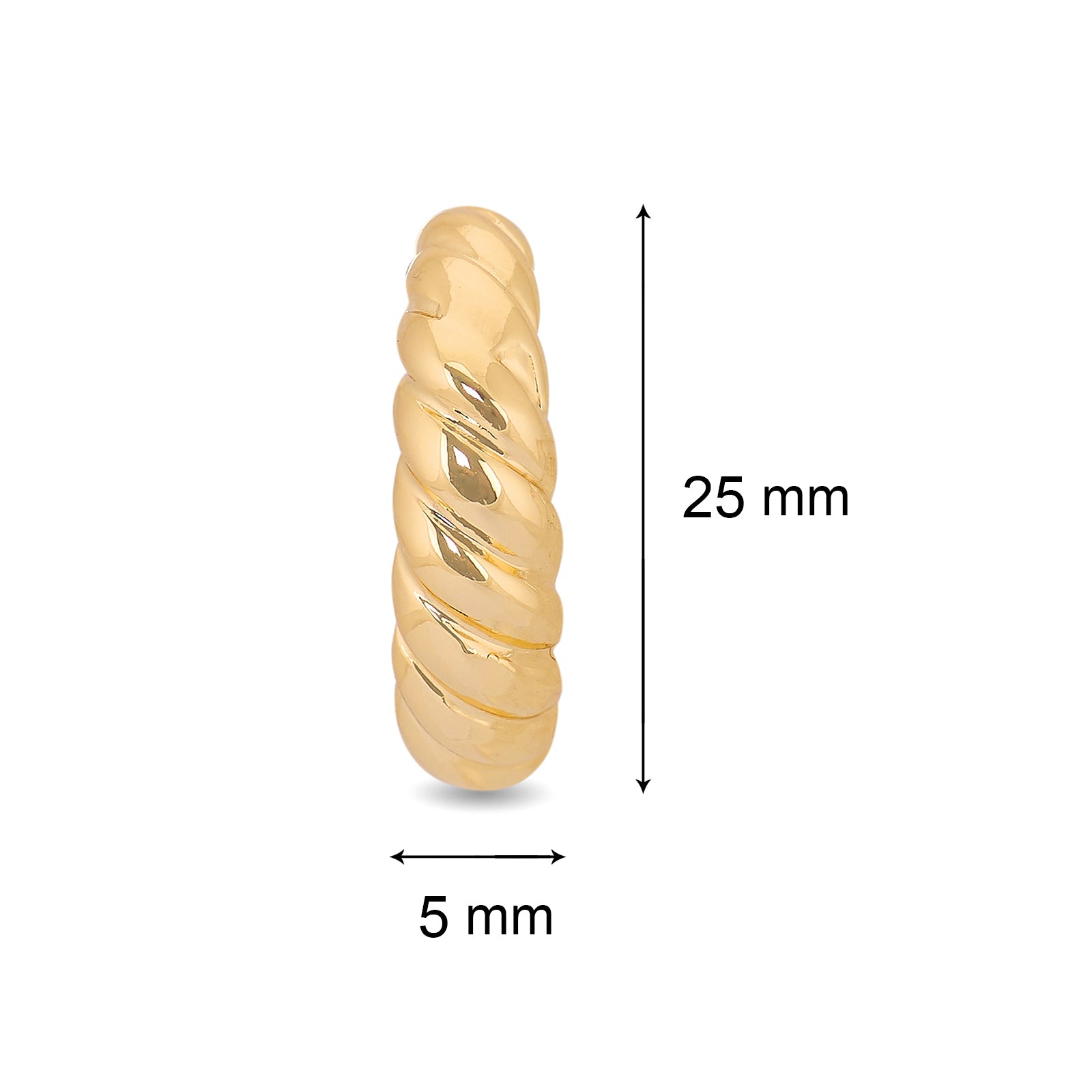 Ava Mini Hoops | 18kt Gold Plated