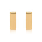 Charlotte Mini Square Earring | 18kt Gold Plated