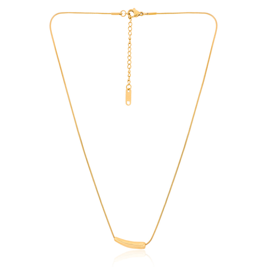 Walrus Minimal Necklace | 18kt Gold Plated
