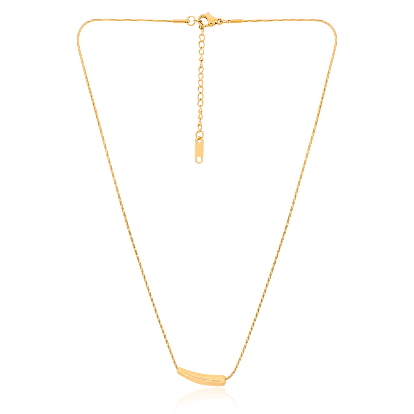 Walrus Minimal Necklace | 18kt Gold Plated