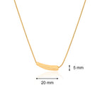 Walrus Minimal Necklace | 18kt Gold Plated