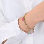 Lock And Key Bracelet | 18kt Gold Plated