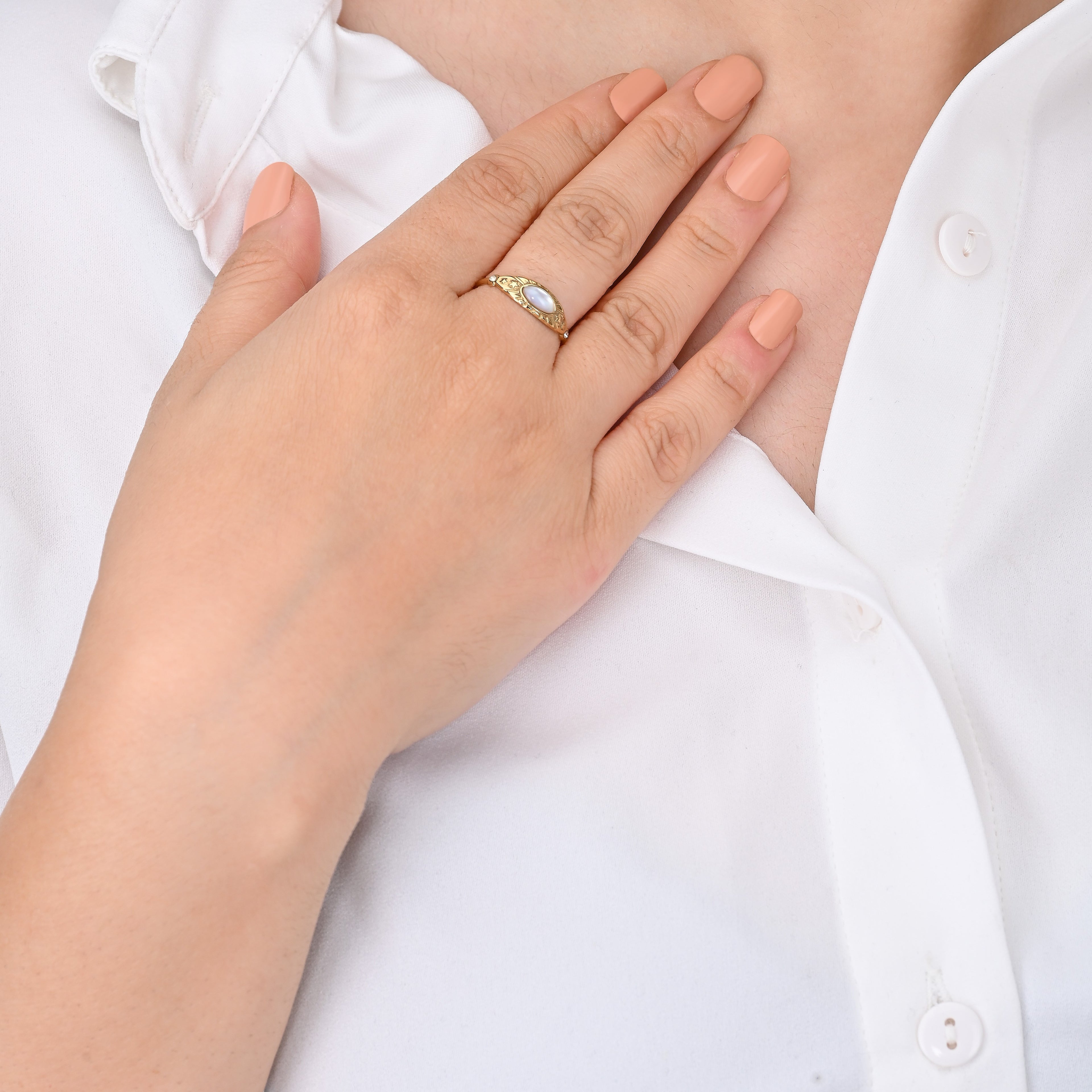 Victoria's ring | 18kt Gold Plated