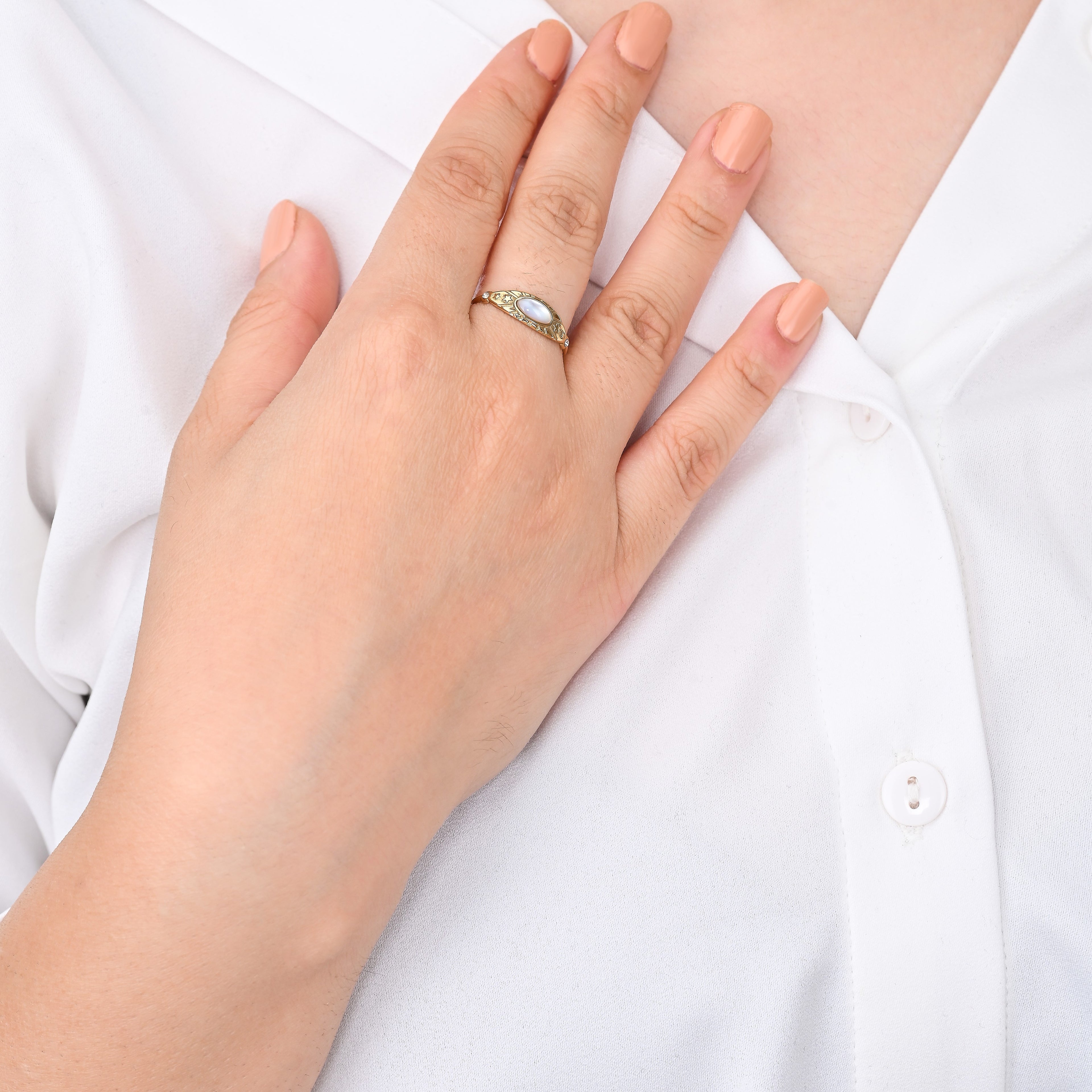 Victoria's ring | 18kt Gold Plated