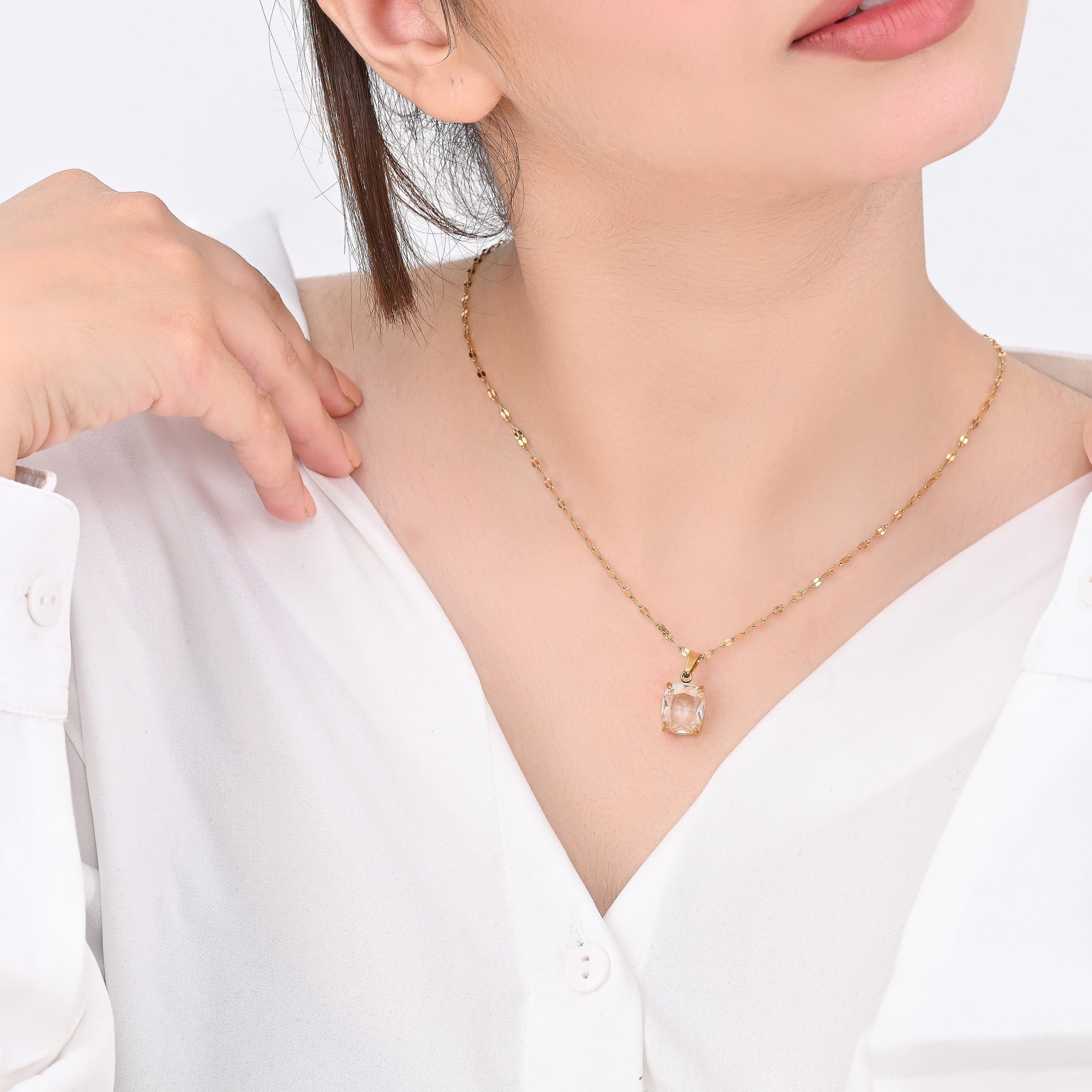 Rare Pendant Necklace | 18kt Gold Plated