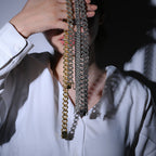 Cuban Iced Chain Thick Gold