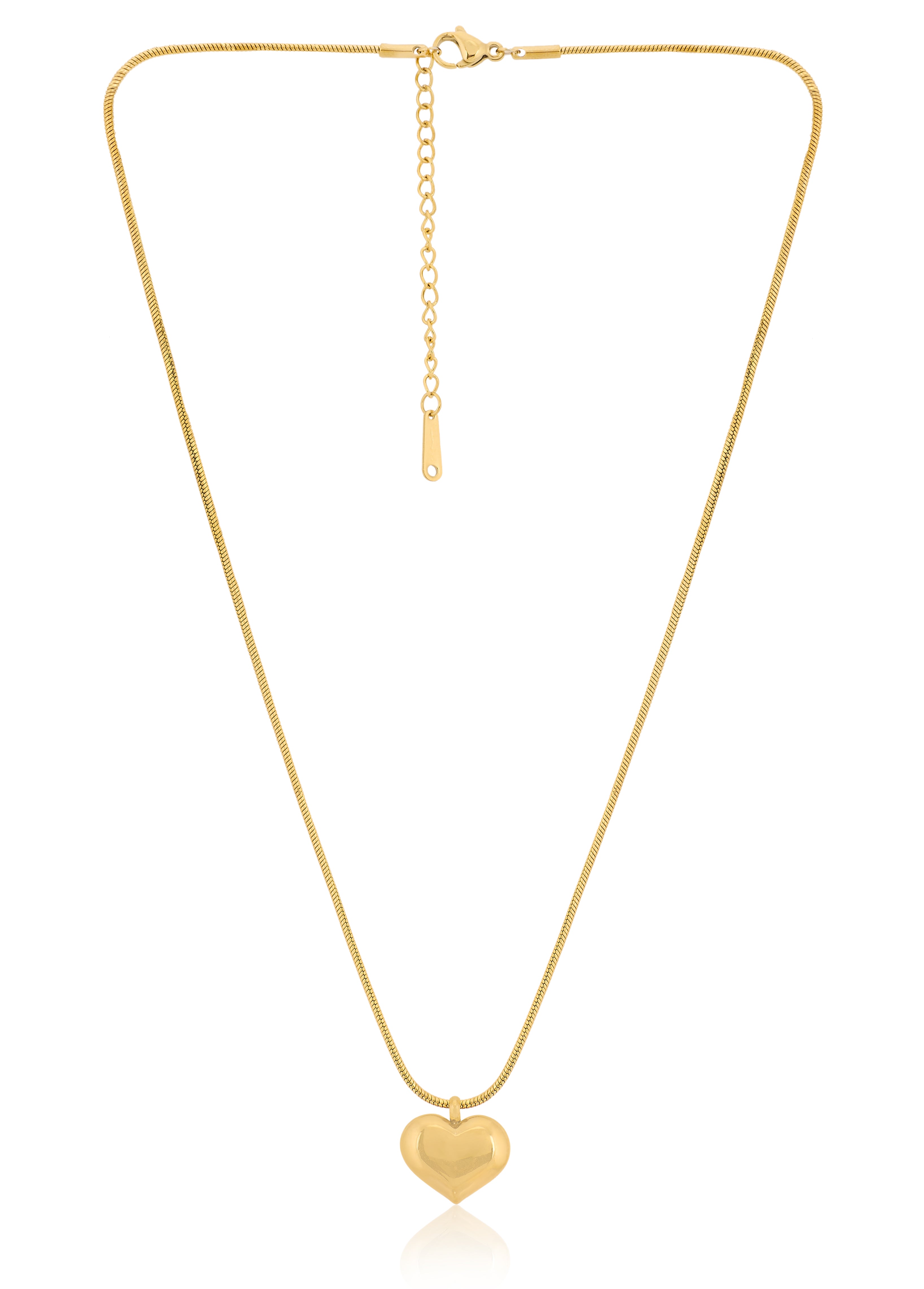 Playin Heart to Get Necklace | 18KT Gold Plated