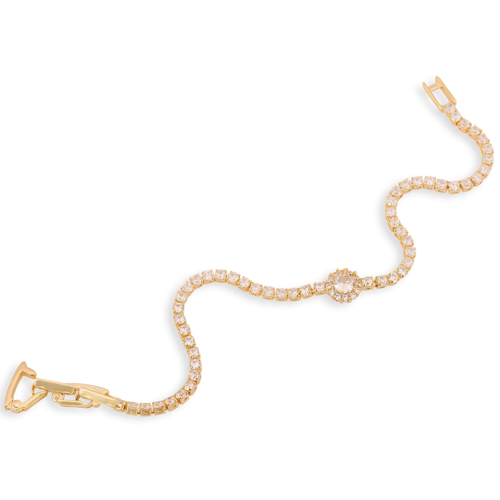 Margot Bling Bracelet (Gold) | 18kt Gold Plated