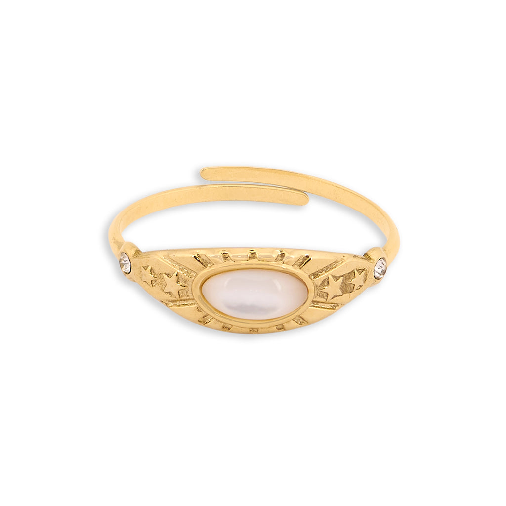 Victoria's ring | 18kt Gold Plated