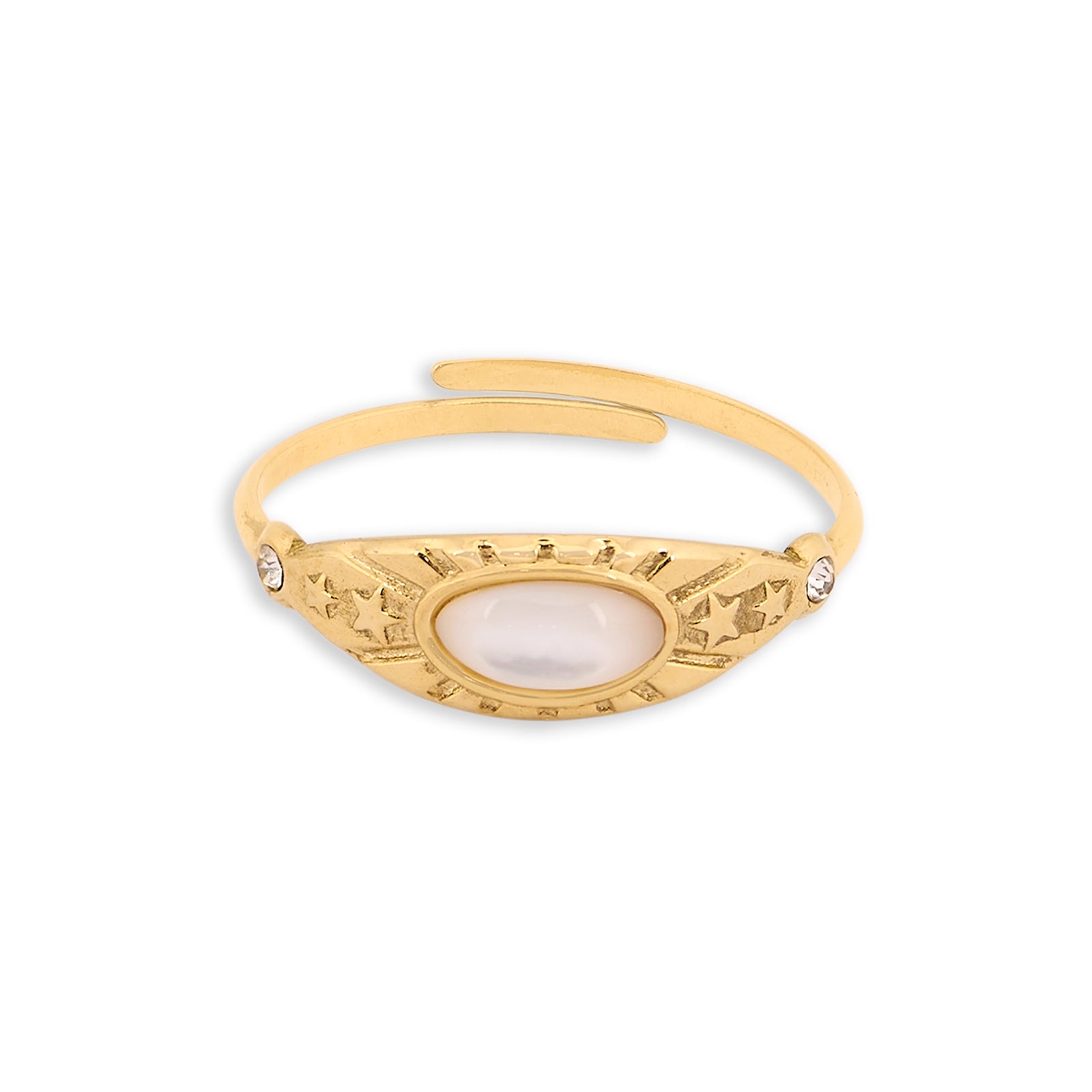 Victoria's ring | 18kt Gold Plated