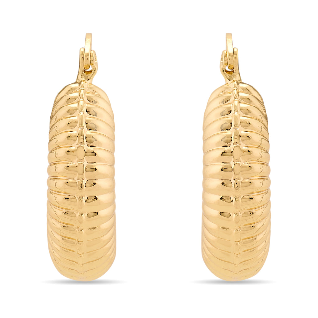 Chunky Hawthrone Earring - Big | 18kt Gold Plated