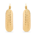 Chunky Hawthrone Earring - Big | 18kt Gold Plated