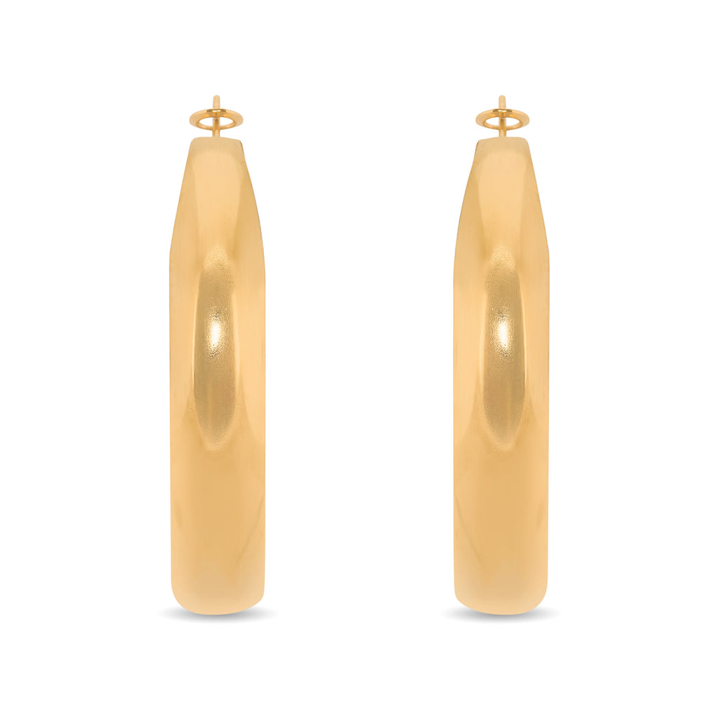 Hoola Hoop Hoops | 18kt Gold Plated