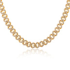 Cuban Iced Chain Thick Gold