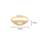 Victoria's ring | 18kt Gold Plated