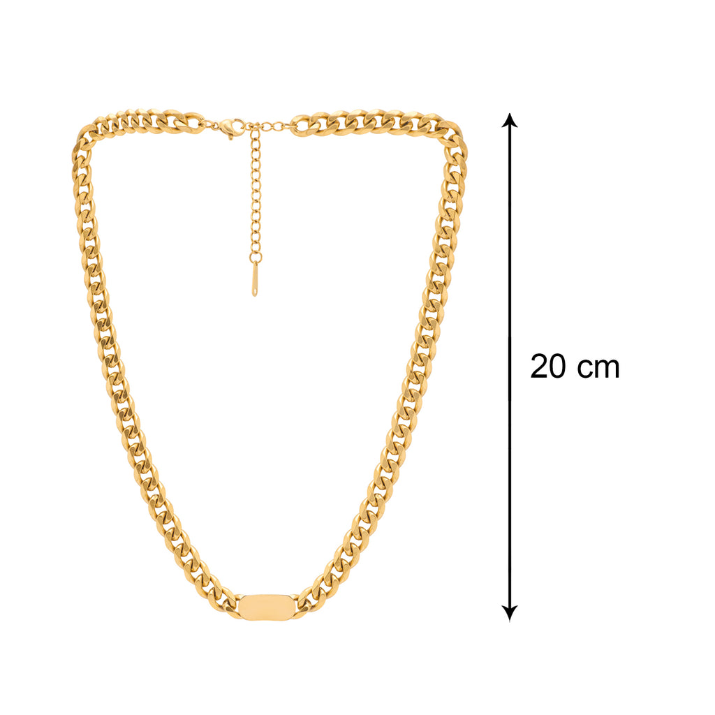 It Girl Chunky Necklace | 18KT Gold Plated