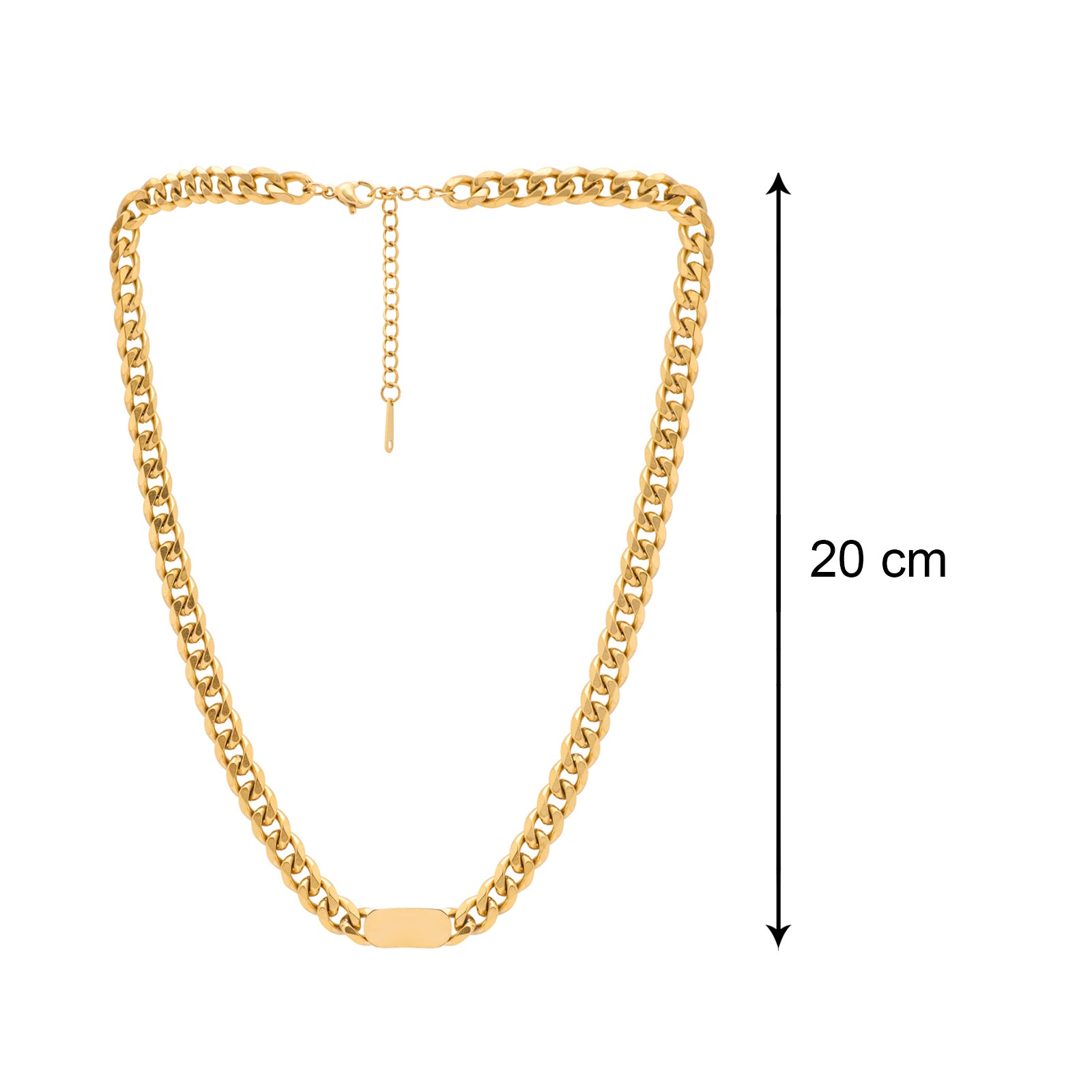 It Girl Chunky Necklace | 18KT Gold Plated