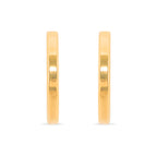 Willow Chunky Earring | 18kt Gold Plated