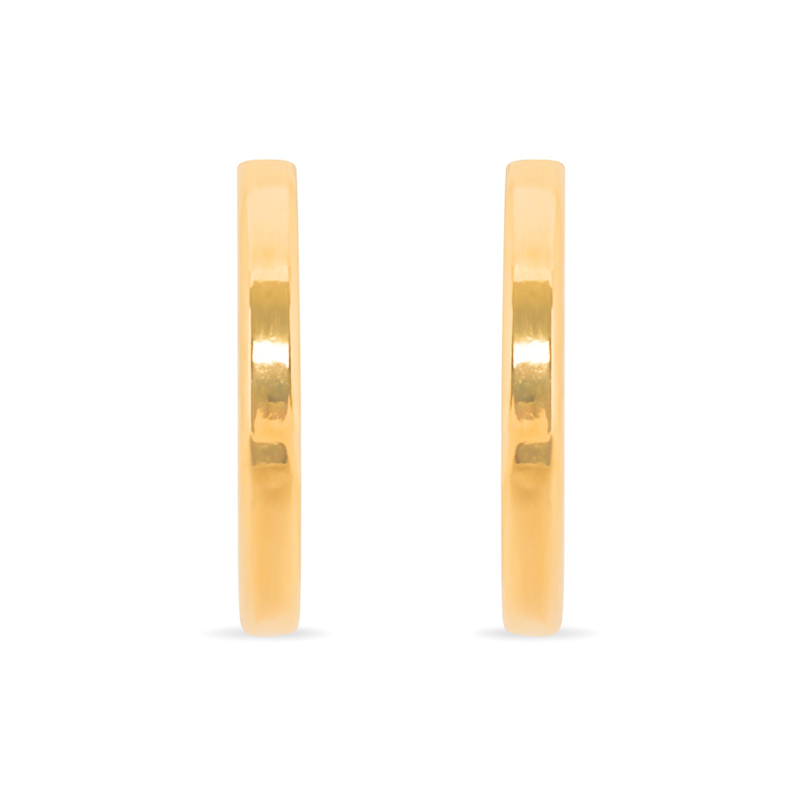 Willow Chunky Earring | 18kt Gold Plated
