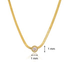 Scarlett Roman No. Necklace | 18kt Gold Plated