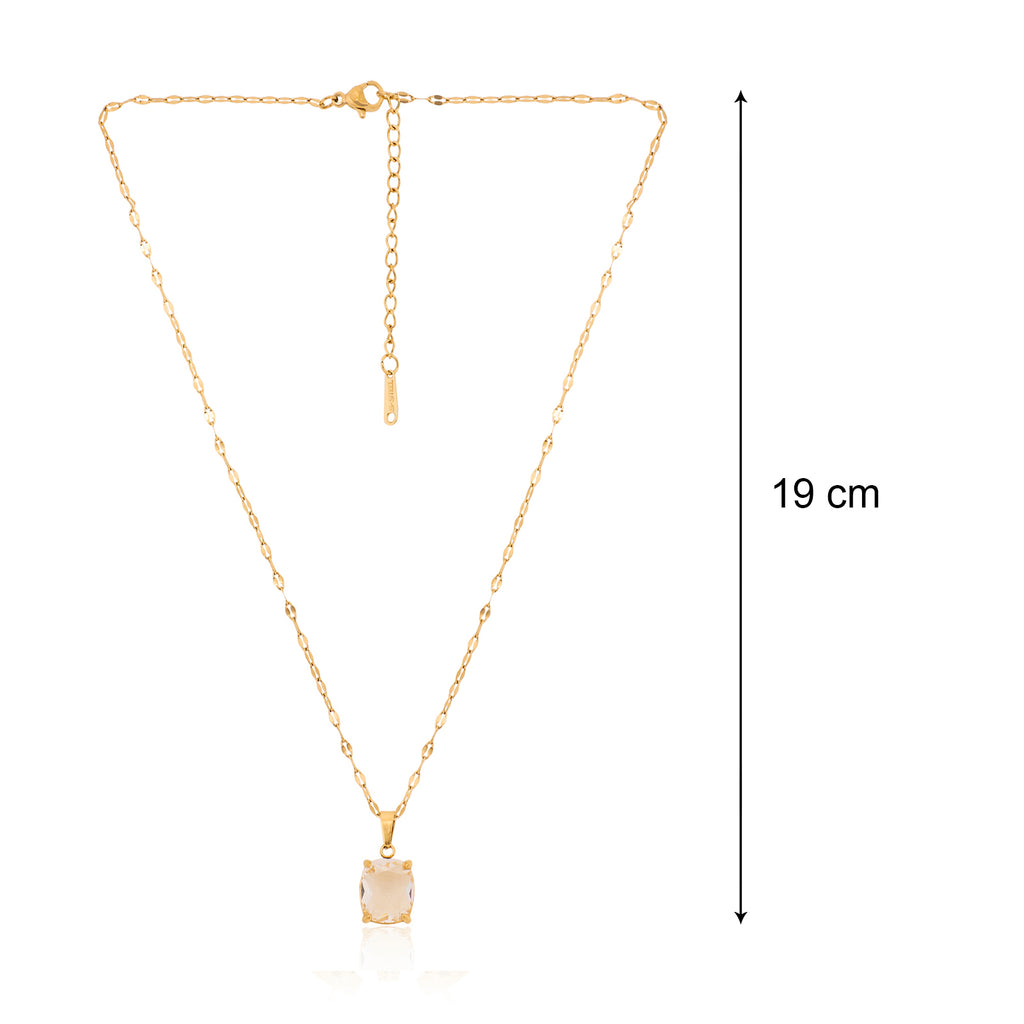 Rare Pendant Necklace | 18kt Gold Plated