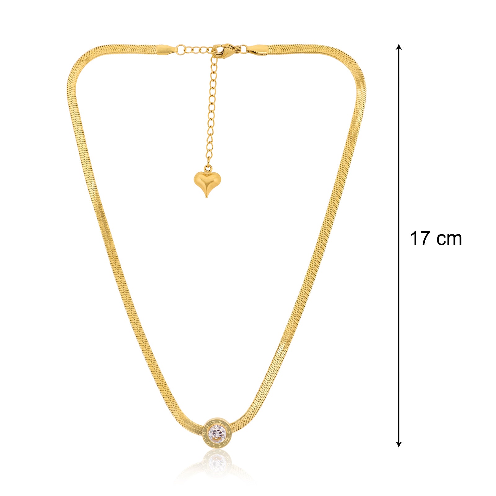 Scarlett Roman No. Necklace | 18kt Gold Plated