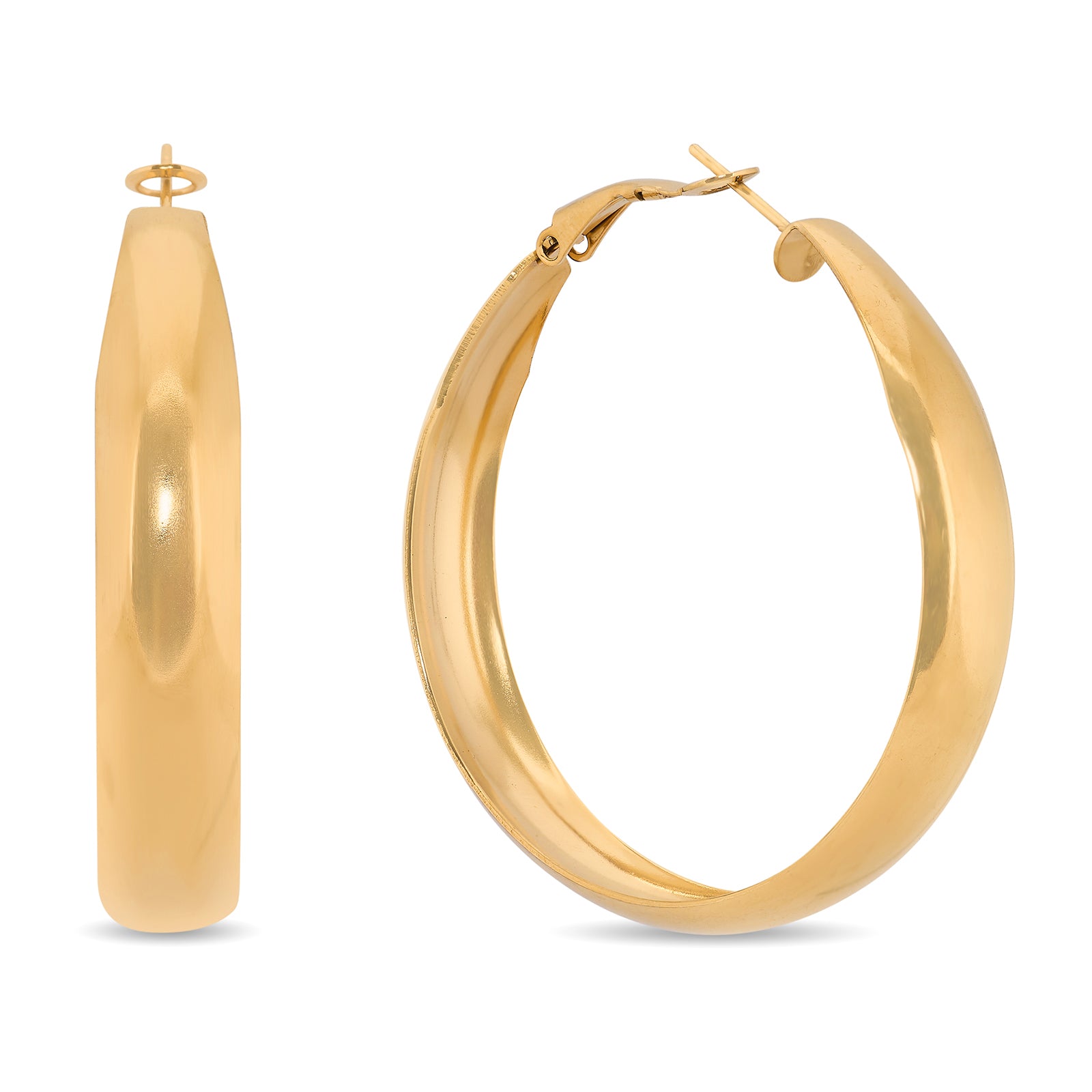 Hoola Hoop Hoops | 18kt Gold Plated