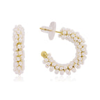 Winterfell Pearl Hoops
