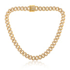 Cuban Iced Chain Thick Gold