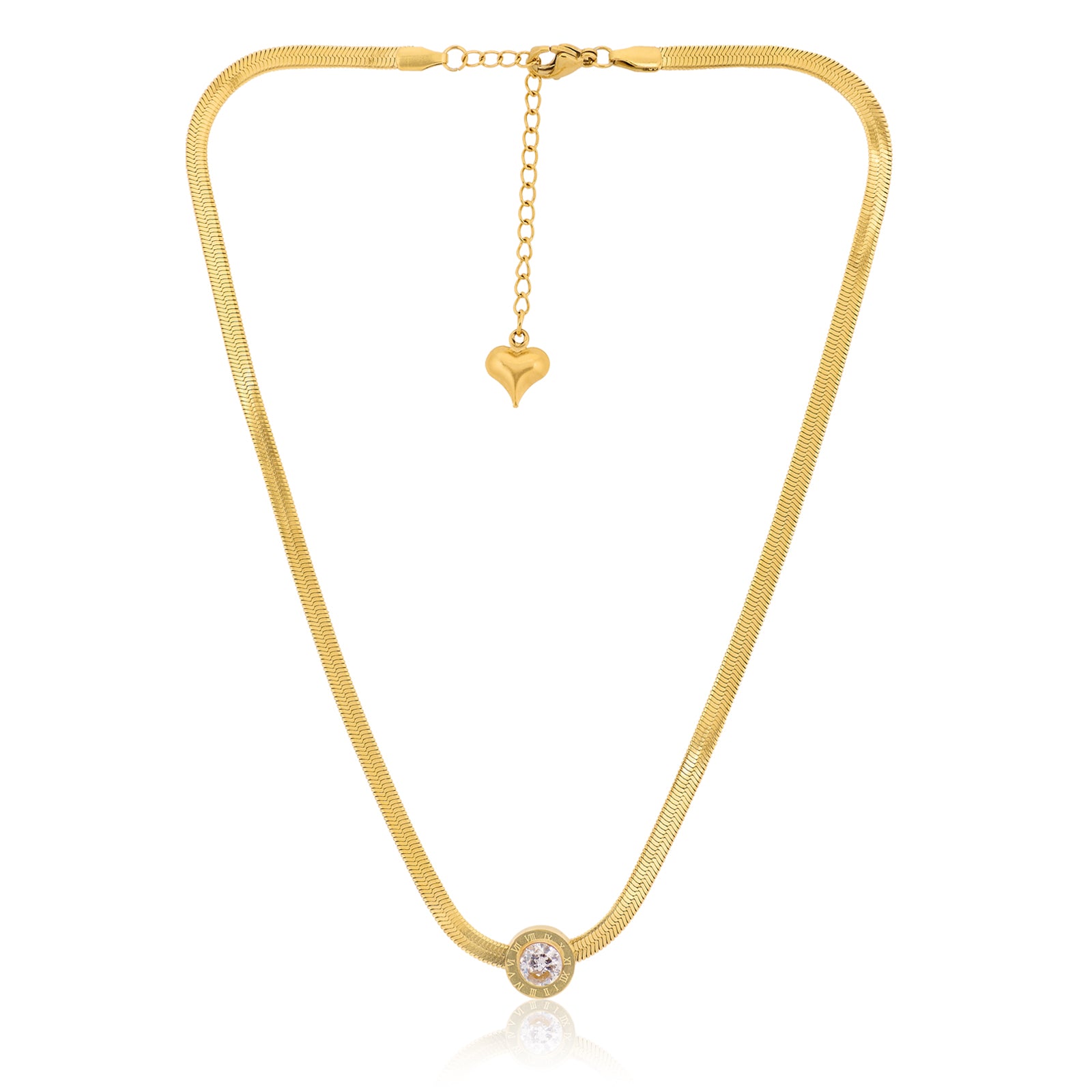 Scarlett Roman No. Necklace | 18kt Gold Plated