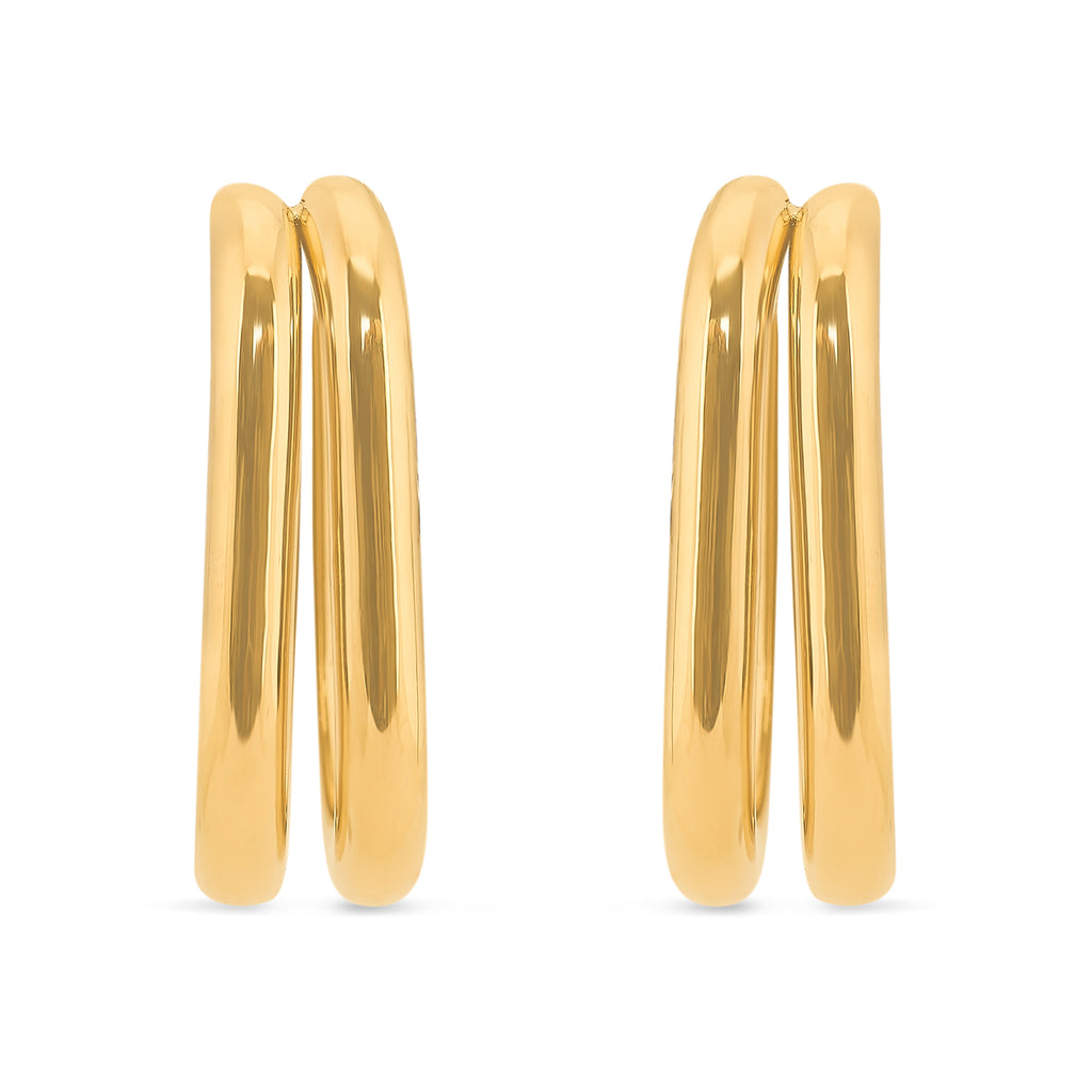 GIGI Hoops | 18kt Gold Plated