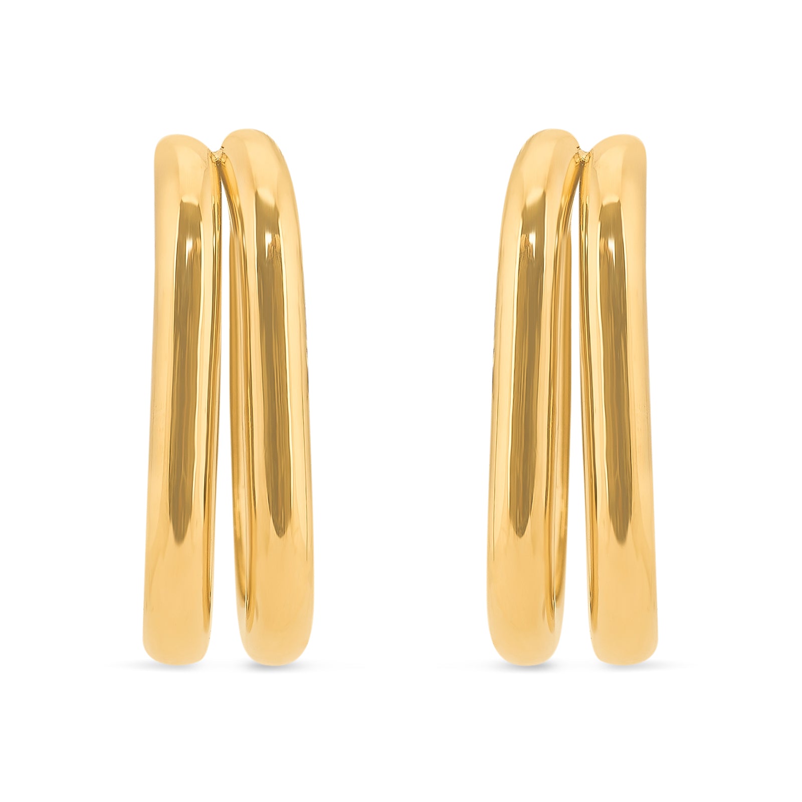 GIGI Hoops | 18kt Gold Plated