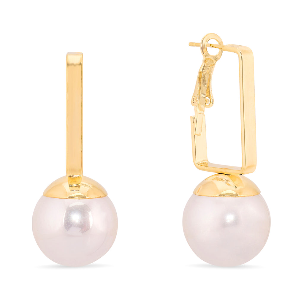 Times Square Pearl Earrings