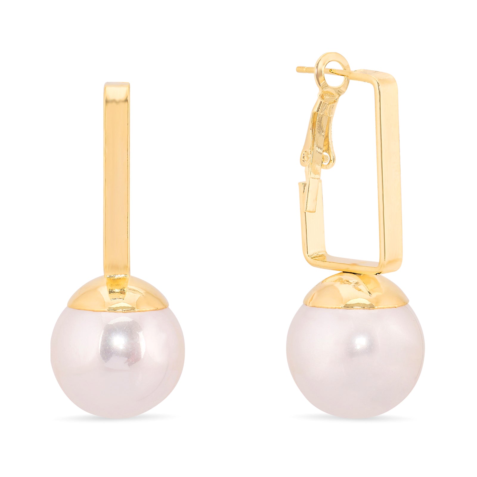 Times Square Pearl Earrings
