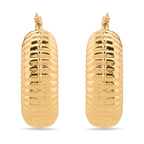 Chunky Hawthrone Earring - Small | 18kt Gold Plated
