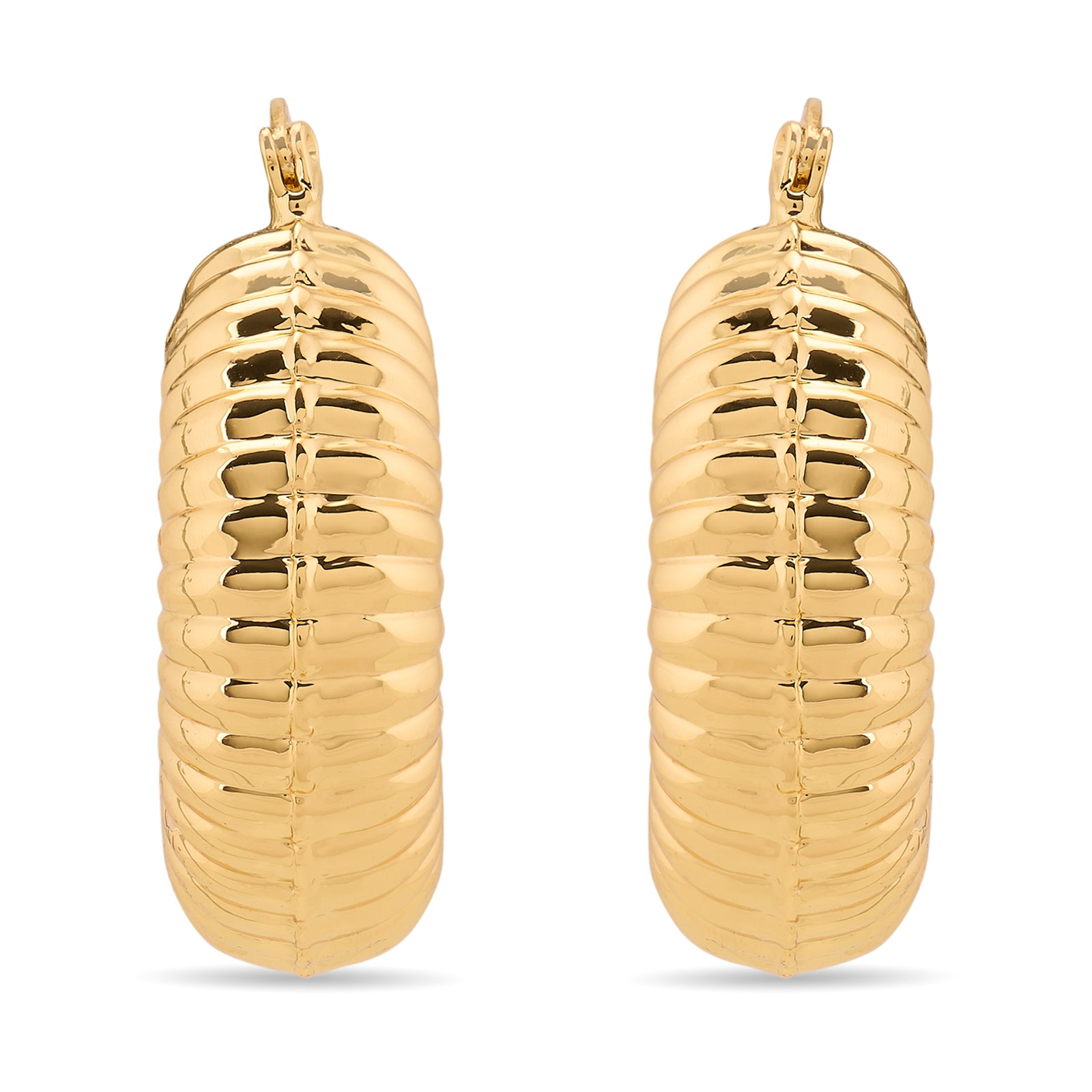 Chunky Hawthrone Earring - Small | 18kt Gold Plated